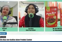 Pelaku Usaha Sambal dituntut Mampu Menghasilkan Produk dengan Cita Rasa Khas