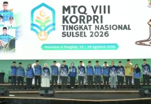 Dari 33 Jadi 117 Kafilah, MTQ VIII KORPRI Pulang Kampung ke Makassar