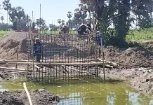 Kodim Gowa Genjot Pembangunan Jembatan Beton Bontonompo