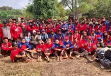 Dari Jamnas Cibubur, Pramuka Garuda Selayar Pulang dengan Dukungan Kodaeral VI