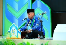 Kafilah Kementerian Hukum Tampil di Babak Penyisihan Enam Cabang MTQ VIII Korpri
