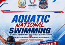 Aquatic National Swimming Bakal Digelar 25-26 September Mendatang