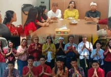 Pembimas Hindu Sambut Pemuda Kristen di Pura, Pesannya Bikin Adem