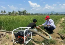 Antisipasi Kekeringan, Pemprov Sulsel Kirim 10 Pompa Air ke Lutra