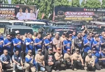 Ratusan Kendaraan Ramaikan Bhayangkara Offroad Merdeka Seri 5