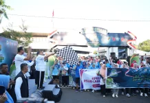 Munafri Lepas Peserta PPNI Fun Run dan Jalan Sehat Gerakan Koperasi di Makassar