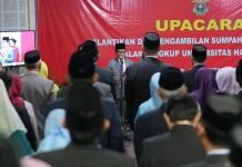 Lantik 110 Pejabat, Rektor Unhas Tekankan Kinerja dan Kolaborasi Pejabat Baru