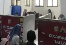 Listrik Padam Bergilir, Pelayanan Kantor Kecamatan Tallo Tetap Berjalan