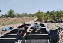 Jembatan Pabbundukang Terus Dikebut, Progres Capai 66,15 Persen