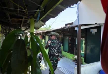 Pangdam XIV/Hasanuddin Ingatkan Penghuni Asrama Cegah Kebakaran