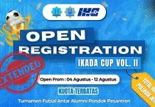 IKADA Cup Vol. 2 Jadi Ajang Silaturahmi Alumni Pesantren