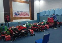 Rangkaian Peringatan Hari Radio, RRI Makassar Kumpulkan 109 Kantong Darah