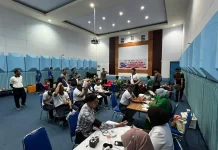 RRI Makassar Bersama PMI Gelar Donor Darah