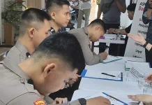 Turut Andil pada Kegiatan Donor Darah RRI, Bentuk Dukungan Polrestabes Makassar