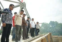 Jembatan Salujambu Luwu Capai 93 Persen Pembangunan