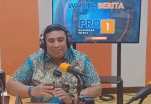 Dari Pendengar ke Balik Mikrofon, Bupati Maros Jajal Jadi Pembaca Warta Siang RRI