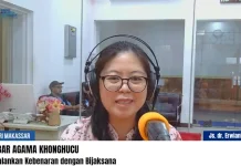 Mimbar Agama Konghucu bahas Bagimana Menjalankan Kebenaran dengan Bijaksana