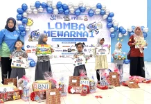 Altair Barani Jadi Juara Lomba Mewarnai RRI Fest 2026 RRI Makassar