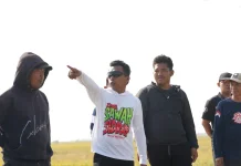 Susuri Aka-akae hingga Mojong, Syaharuddin Kawal Air Sawah