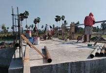 Jembatan Beton Pabbundukang Gowa Capai Progres 78 Persen