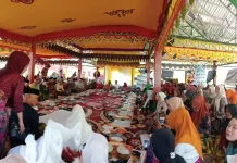 Arung Keluarga Langkana’E Kedatuan Luwu Gelar Maulid Nabi di Makam Datu Pattimang