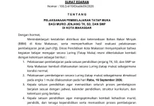 Disdik Makassar Cabut PJJ, Siswa TK-SMP Kembali Sekolah Tatap Muka