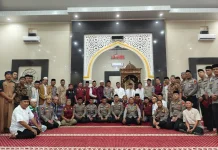 Safari Subuh, Kapolresta Gowa Sampaikan Pesan Kamtibmas
