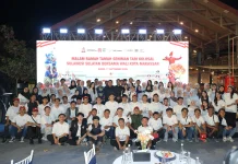 Munafri Gelar Ramah Tamah, Apresiasi 150 Penari Kolosal Makassar tampil di Istana