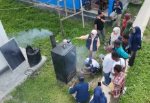 TEP Unhas Kenalkan Smart Solar Biomass Dryer kepada Petani Pala
