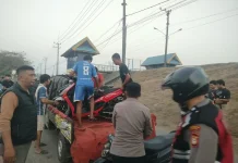 Tim Gabungan Polresta Gowa Tertibkan Balap Liar di Barombong