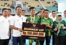 Sidrap jadi Runner-up Piala Gubernur, Syaharuddin Apresiasi Perjuangan Pemain