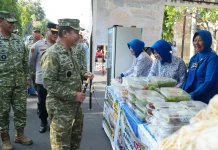 Kodaeral VI Berdayakan UMKM Peringati HUT TNI Ke-81