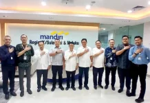 PWI Sulsel Perkuat Silaturahmi dengan Bank Mandiri jelang Pelantikan