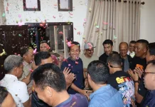 Haru di Dini Hari, Kapolres Maros Dapat Kejutan Ulang Tahun ke-41