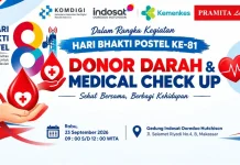 Balmon Makassar Gelar Lomba dan Baksos Sambut Hari Bhakti Postel ke-81