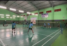 Balmon Makassar Gelar Turnamen Badminton Peringati Hari Bakti Postel ke-81