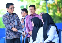 Sekjen Kemenkum Nico Afinta Pantau Pelaksanaan SKD POLTEKPIN 2026 di Makassar