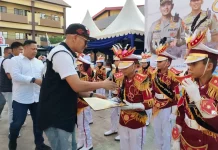 HUT Lantas Bhayangkara ke-71, Polresta Gowa Teguhkan Komitmen Polantas