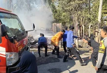 Kebakaran 2 Rumah Warga di Bontosikuyu, Kapolres Kembali Ingatkan Kewaspadaan