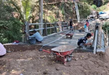 Jembatan Beton Tombolo Pao Capai Progres 82 Persen