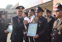 Hari Kesaktian Pancasila, Kapolresta Gowa Apresiasi 11 Personel Berprestasi