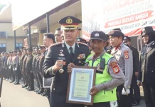 Imam Hanafi Dapat Apresiasi dan Penghargaan dari Kapolresta Gowa