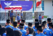 Peringati Hari Kesaktian Pancasila, Kemenkum Sulsel Teguhkan Nilai Pancasila