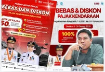 Pemprov Sulsel Bebaskan Denda Pajak Kendaraan Warga Selayar Selama Oktober