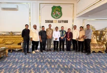 Bupati Sidrap Sambut Hangat Wabup Tanjung Jabung Timur
