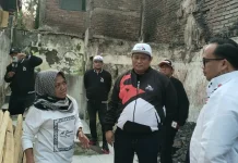 PSI Sulsel Hadir di tengah Duka, Gajah Sena Kunjungi Korban Kebakaran Makassar