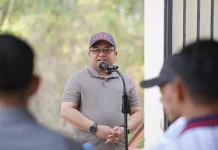 Wabup Darmawangsyah Muin Hadiri Eksibisi Menembak Polresta Gowa