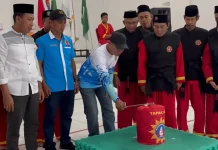 Dukung Eksistensi Olahraga Bela Diri,Kadisporapar Buka UKT Muhammadiah