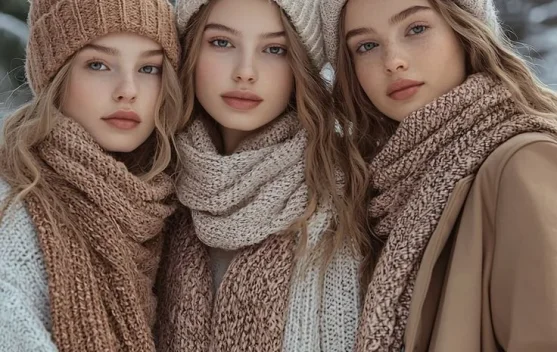 Gaya Snood, Trend Musim Dingin untuk IT-Girl