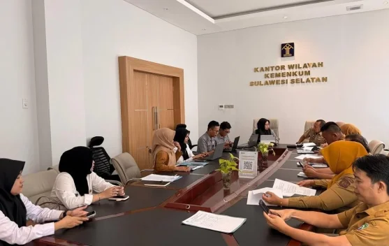 Kemenkum Harmonisasi Ranperbup Pangkep tentang Keuangan BLUD Puskesmas